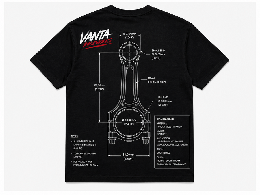 VR V12 Blueprint Tee