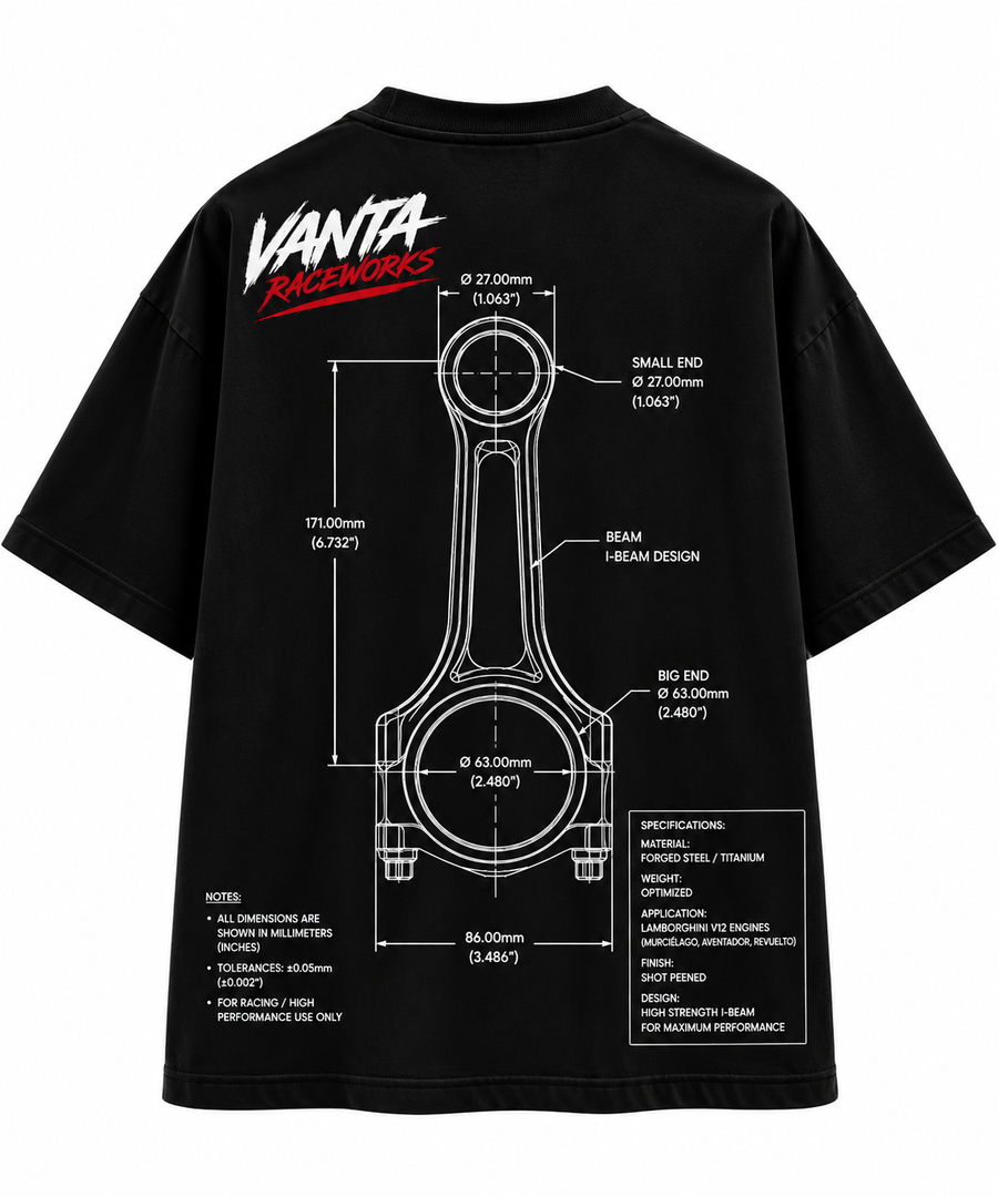 VR V12 Blueprint Tee